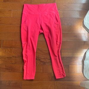 Fabletics Pink High-Waisted Leggings